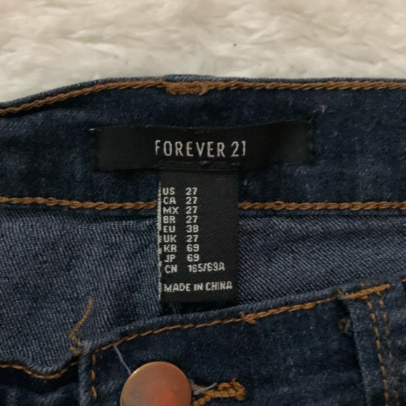 FOREVER 21 dark jeans - Picture 2 of 2